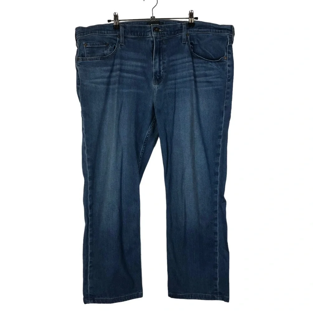 Paige‎ Normandie Dark Blue Wash Straight Leg Jeans 40